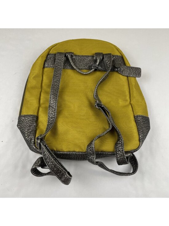 Pistil Hood River Oregon Mustard Yellow Backpack Star Lining Faux Leather Trim main image 4